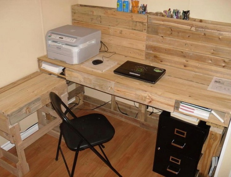 Pallet Computer Desks | Pallet Wood Projects
