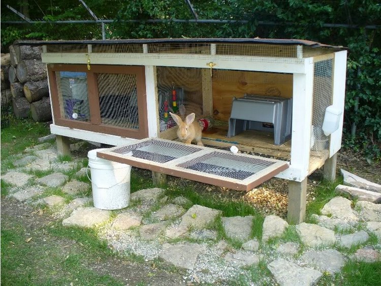 Rabbit Hutches Made from Pallets | Pallet Wood Projects