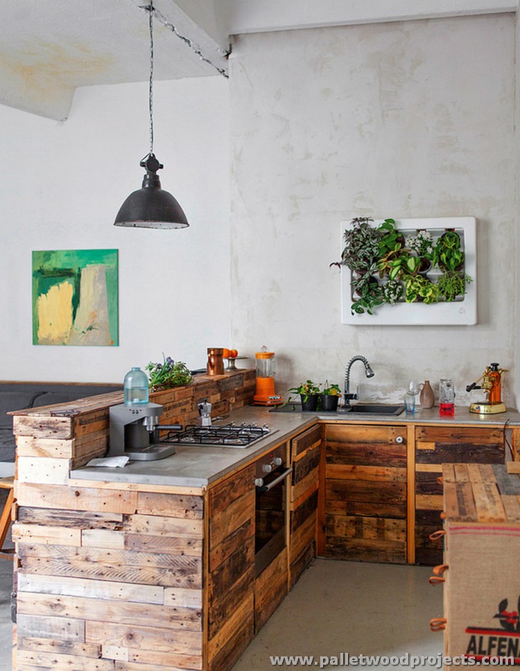 Pallet Wood Kitchen Installations | Pallet Wood Projects